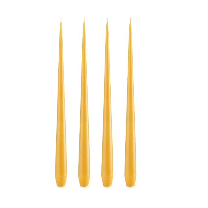 ester & erik lys 4-stk. matt - honey balm, 42 cm - Ester & erik