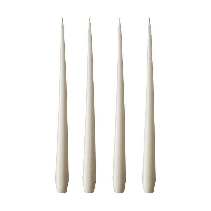 ester & erik lys 4-stk. matt - ivory, 32 cm - Ester & erik