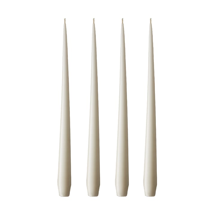 ester & erik lys 4-stk. matt - ivory, 42 cm - Ester & erik
