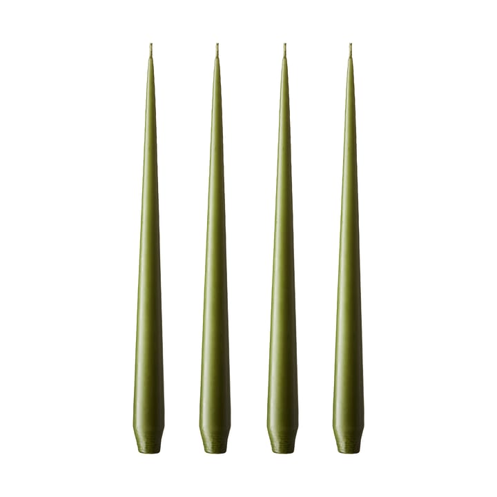ester & erik lys 4-stk. matt - olive glow, 32 cm - Ester & erik