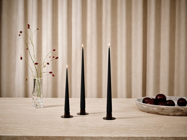 ester & erik lys 4-stk. matt, Velvet matt black 95, 42 cm ester & erik