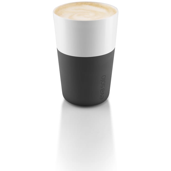 Eva Solo Caffè latte-kopp 2-pakning, Black Eva Solo