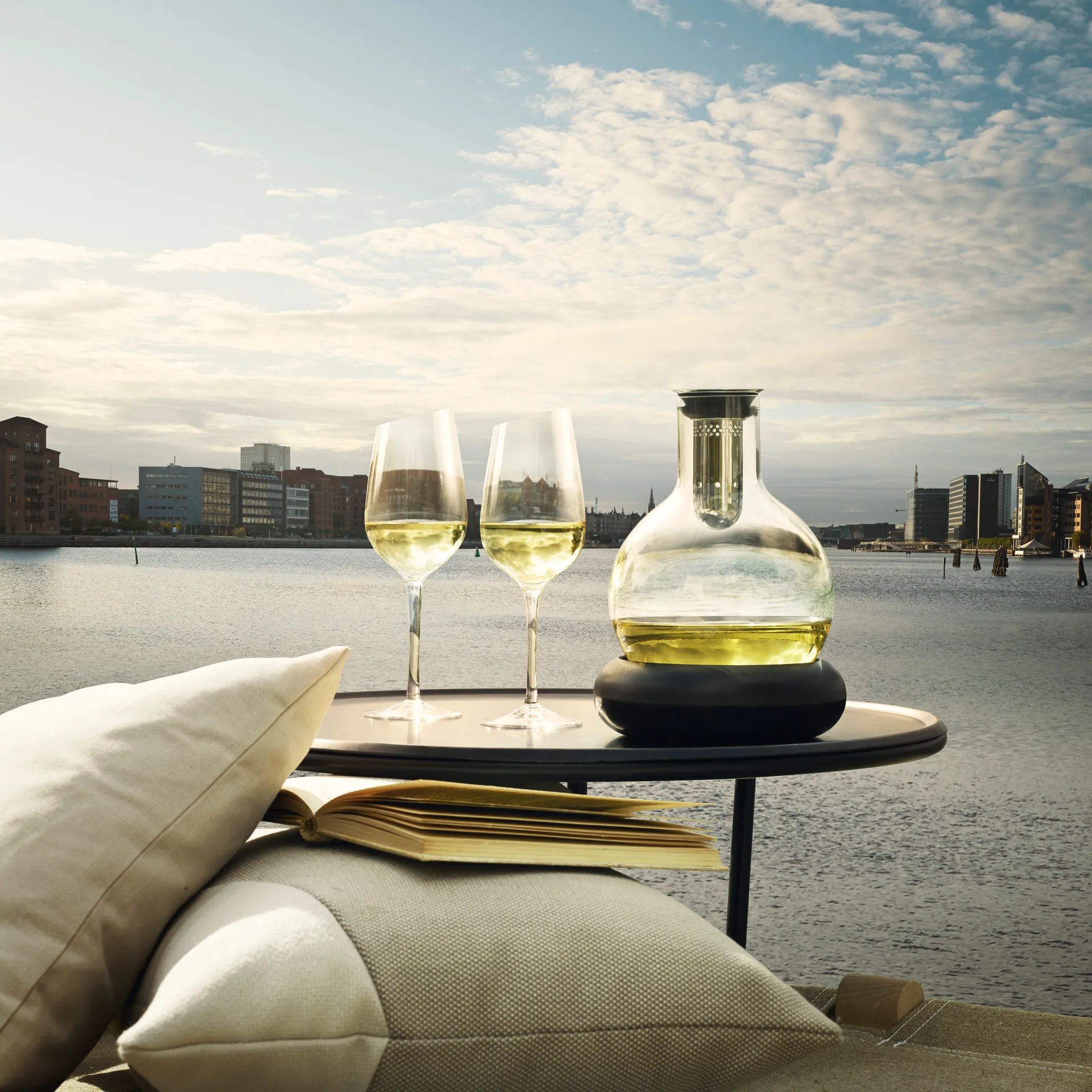 Eva Solo dekanteringskaraffel med kjøledel, 0,75 l Eva Solo