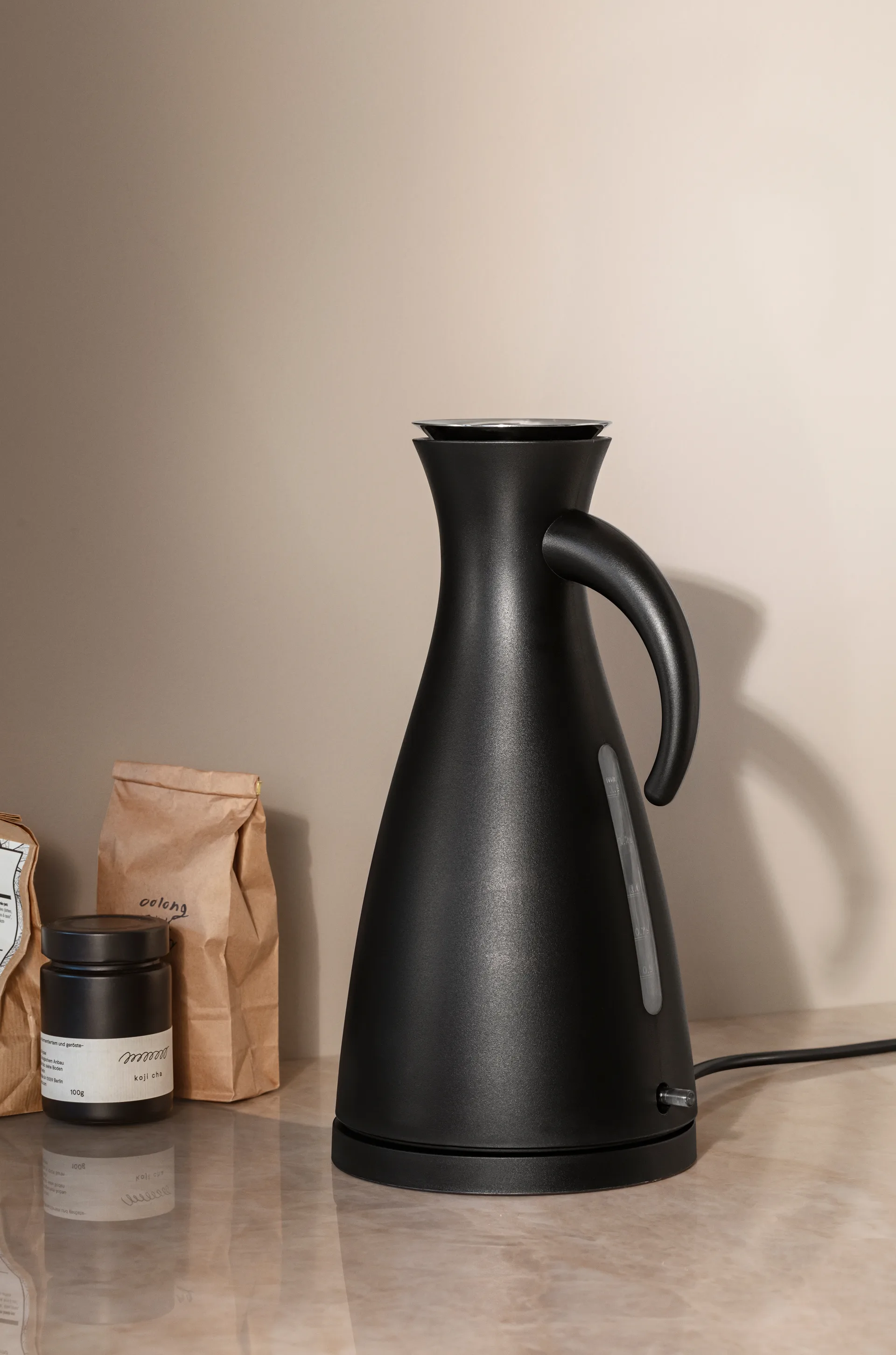 Eva Solo elektrisk vannkoker 1,5 liter, Matt Black Eva Solo