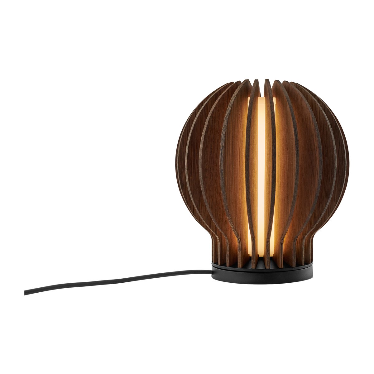 Eva Solo - Radiant rund LED lampe 15 cm røkt eik