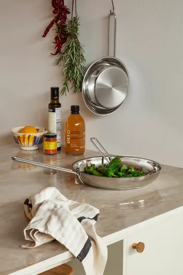 Eva Solo steel base stekepanne - Stainless steel, Ø24 cm - Eva Solo