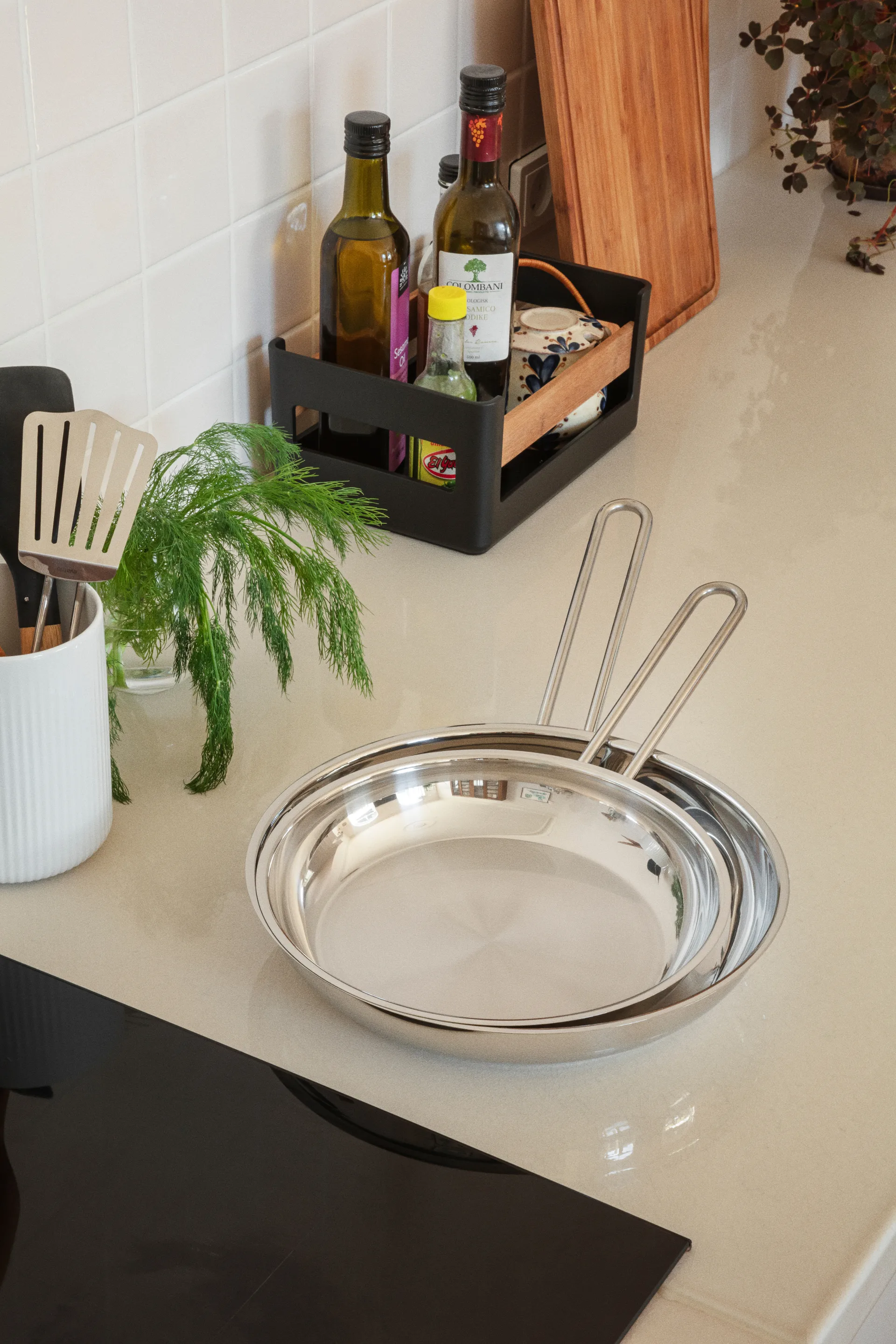 Eva Solo steel base stekepanne, Stainless steel, Ø28 cm Eva Solo