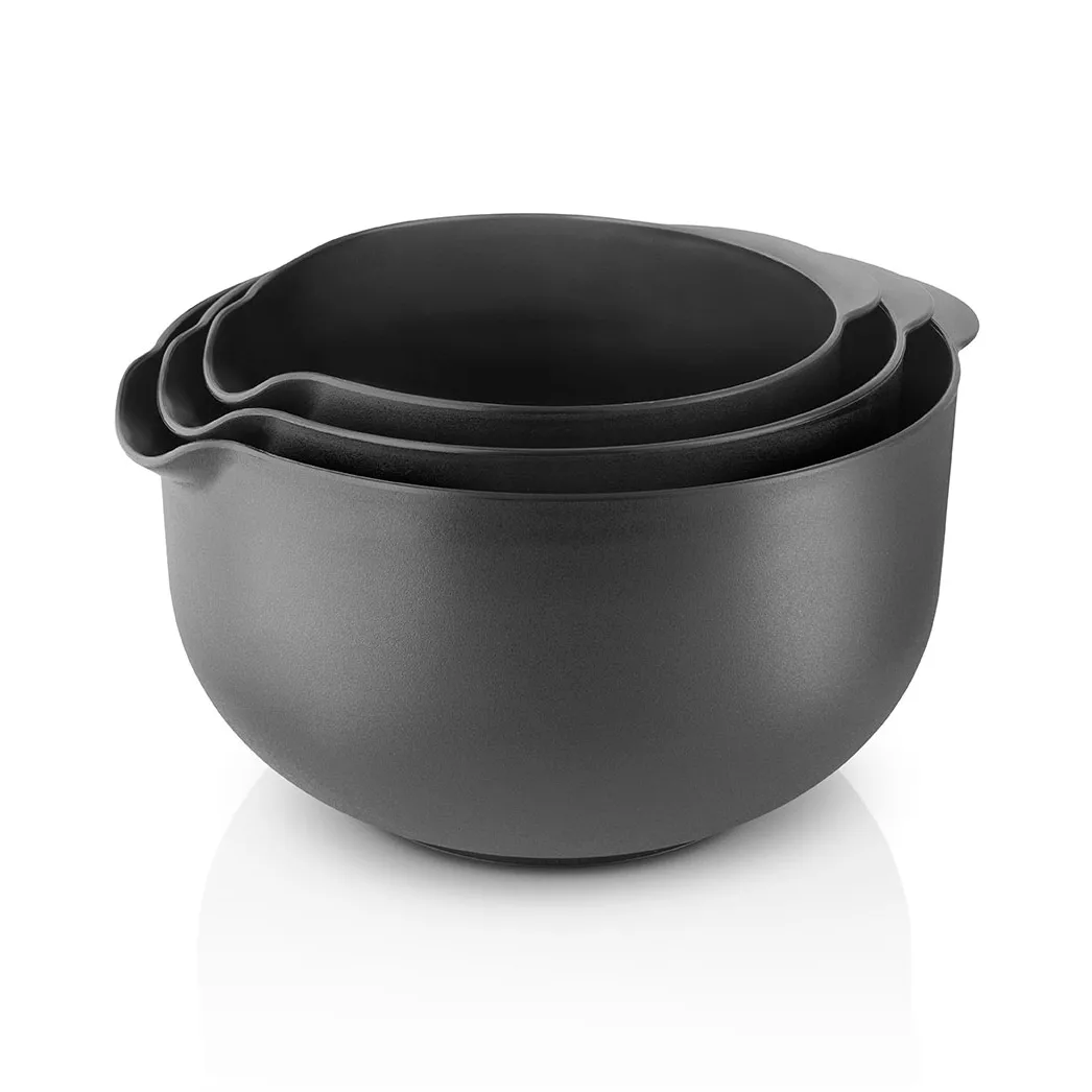Eva Trio blandebolle, Grey, 3 deler Eva Solo