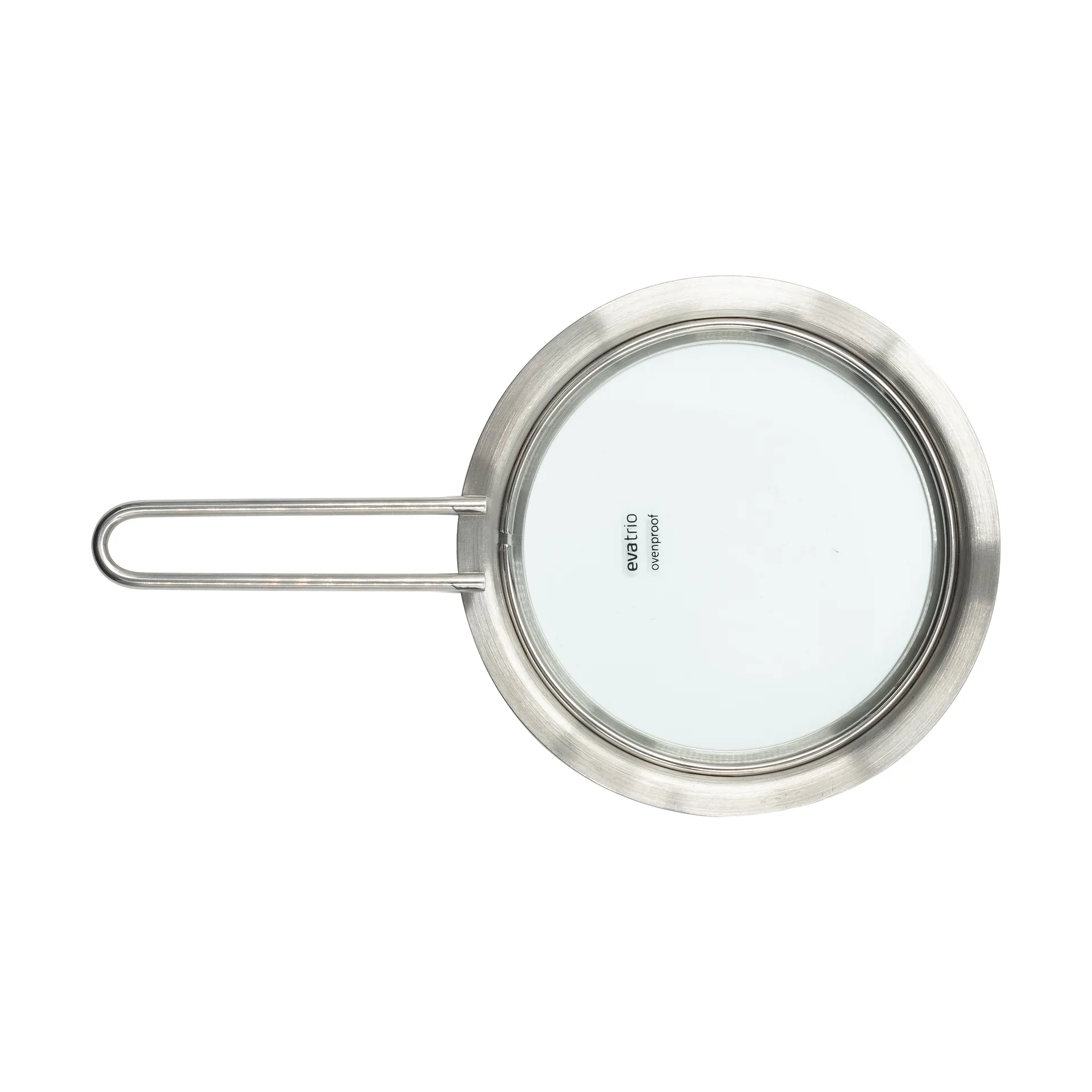 Eva Trio glasslokk resirkulert rustfritt stål, Ø13 cm Eva Solo