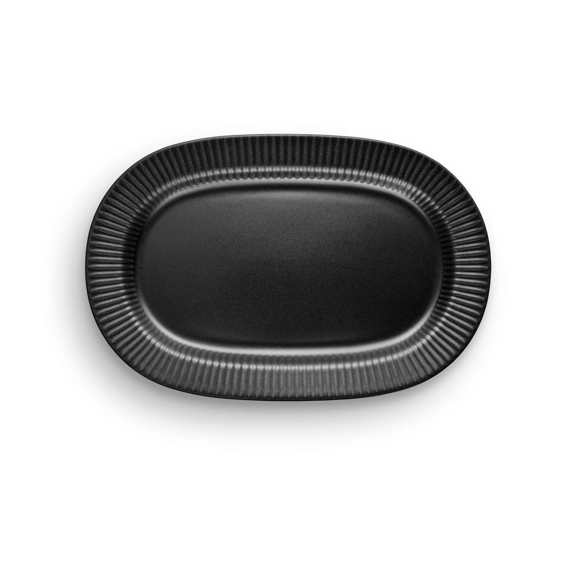 Eva Trio Legio Nova serveringsfat  ovalt, Svart Eva Solo