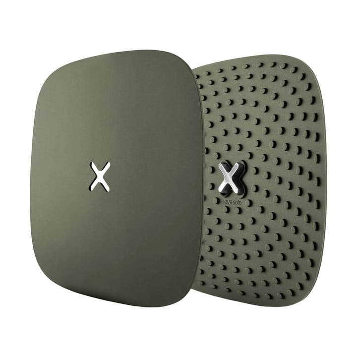 Green Tool grytekluter med krok 18x18 cm 2-pakning - Grønn - Eva Solo
