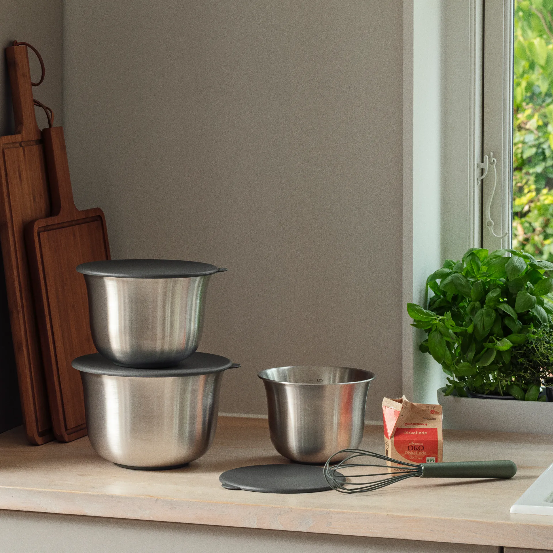 Green tools lokk til blandebolle, Green, Ø15,5 cm Eva Solo