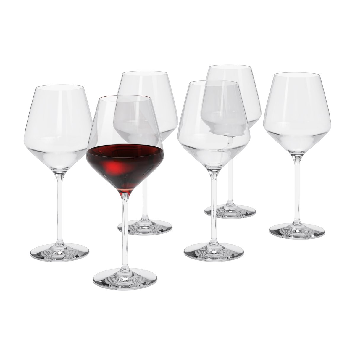 Rødvinsglass Legio Nova 6 stk.