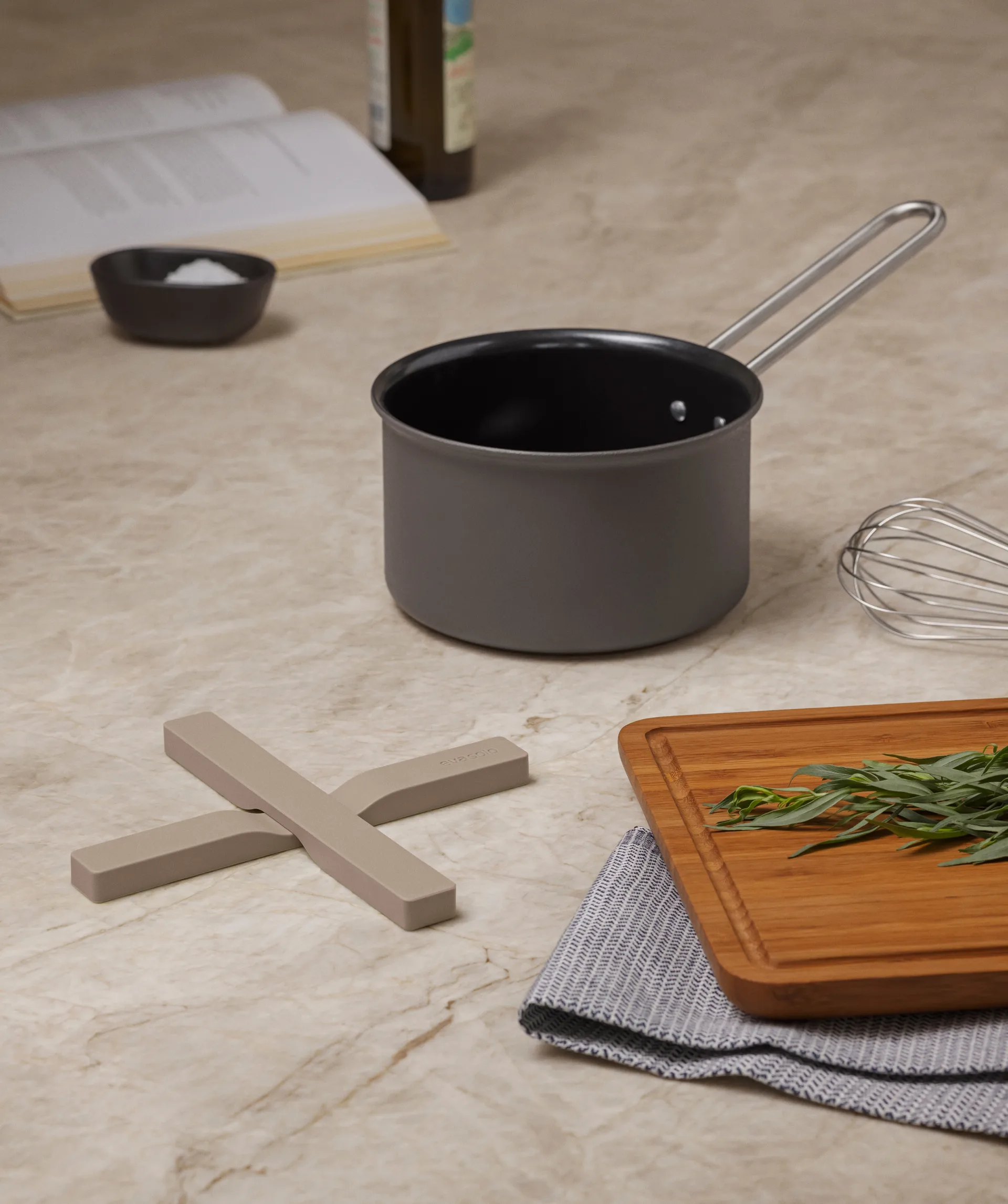 Magnetisk gryteunderlag, Caramel cream Eva Solo