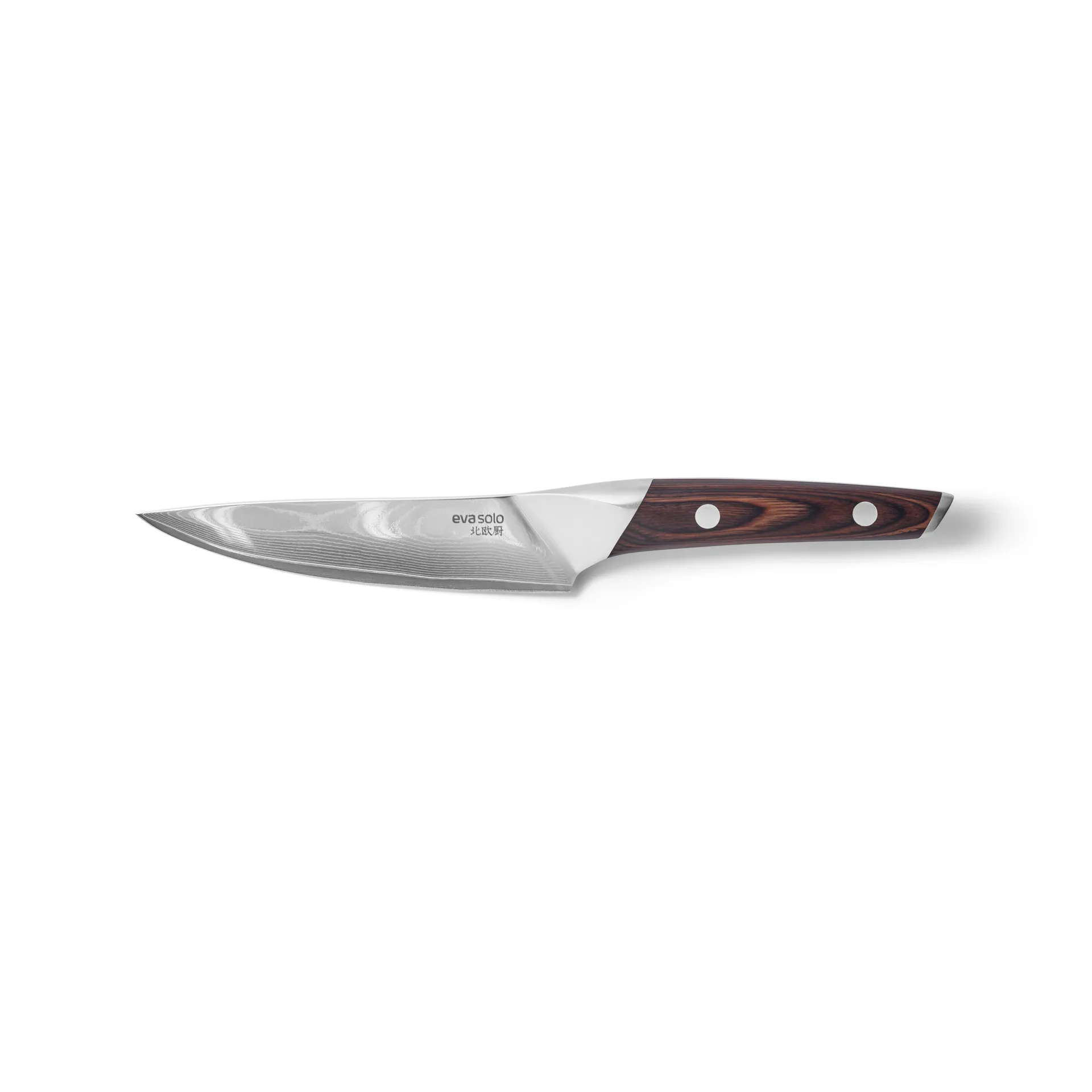 Nordic Kitchen grønnsakskniv 13 cm, Damaskusstål Eva Solo