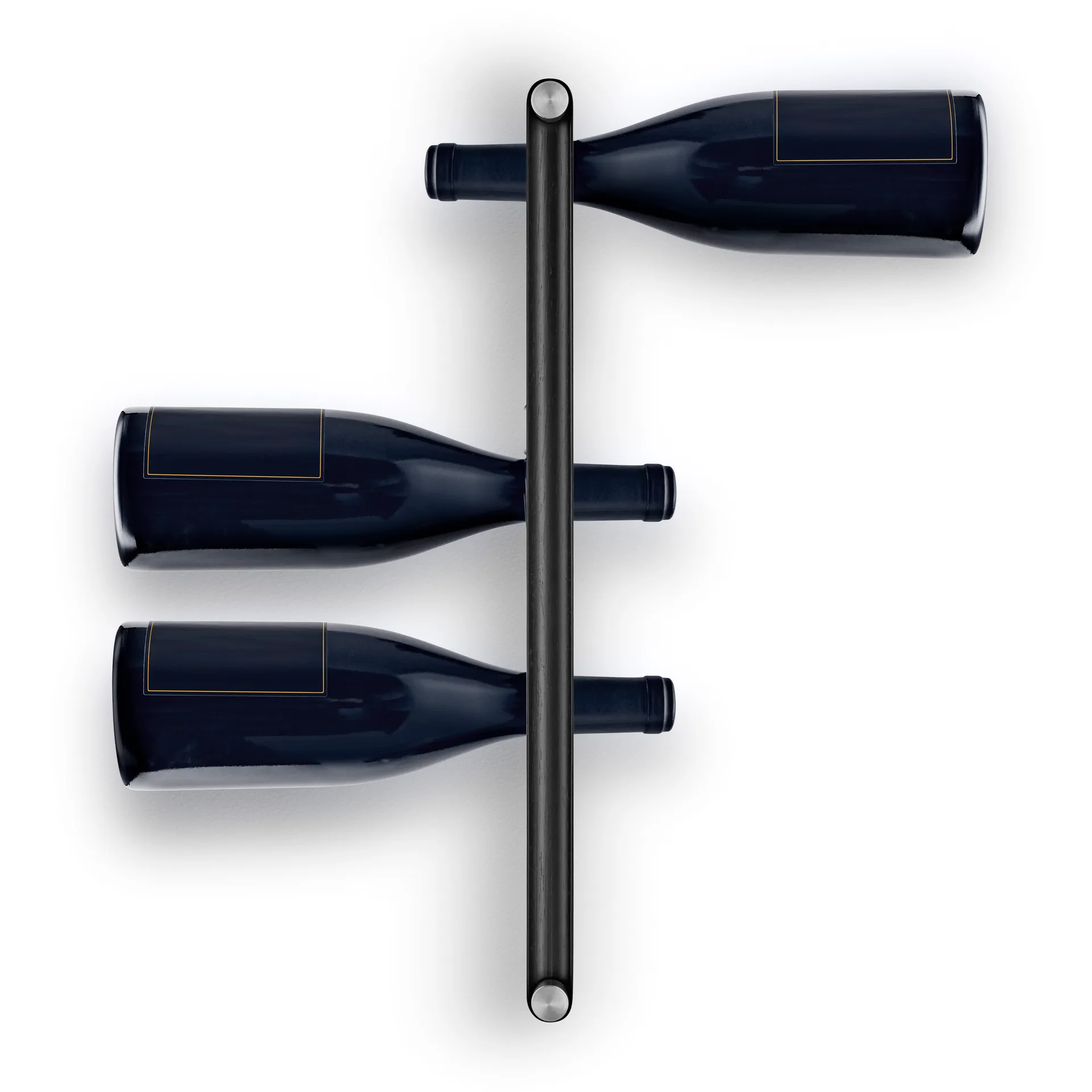 Nordic Kitchen hengende vinstativ, Black Eva Solo