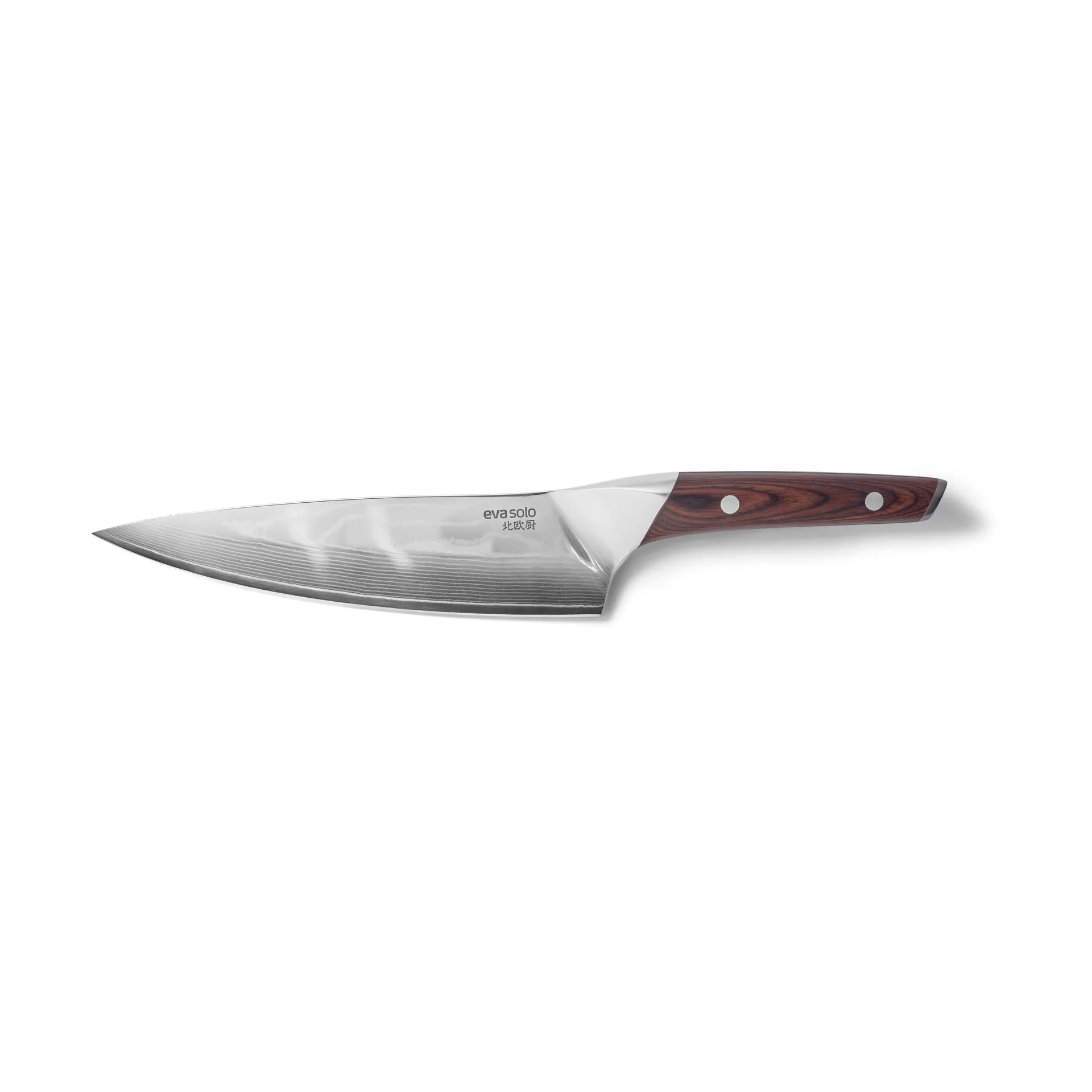 Nordic Kitchen kokkekniv 20 cm, Damaskusstål Eva Solo