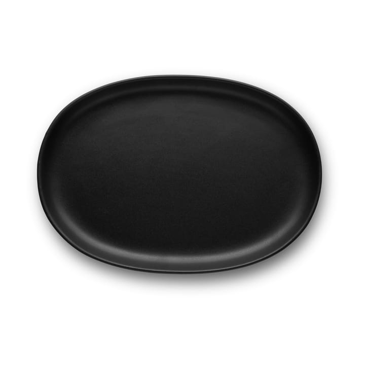 Nordic Kitchen oval tallerken 18,5 x 26 cm, Sort Eva Solo