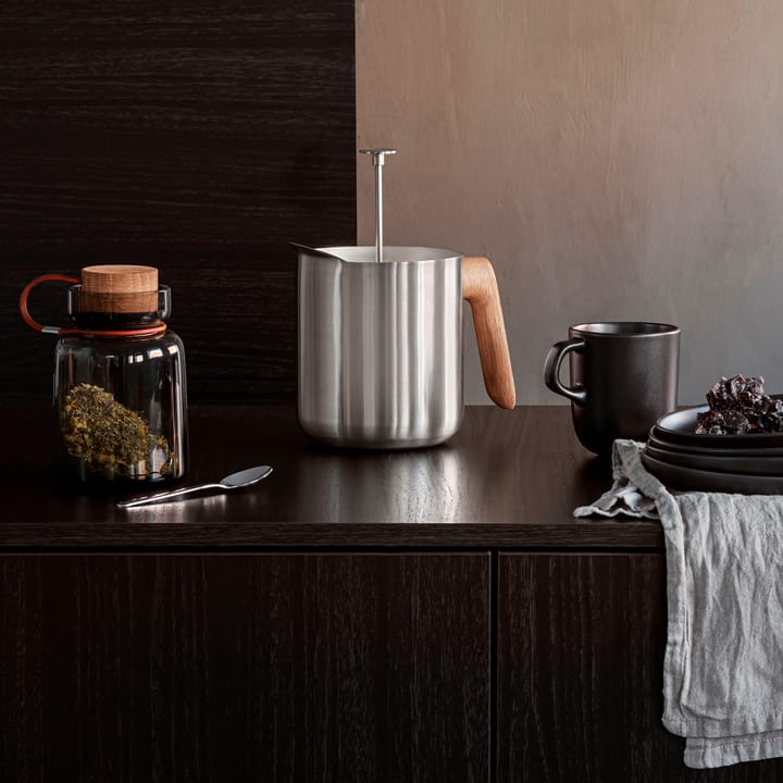 Nordic Kitchen presskanne for te, Rustfritt stål Eva Solo