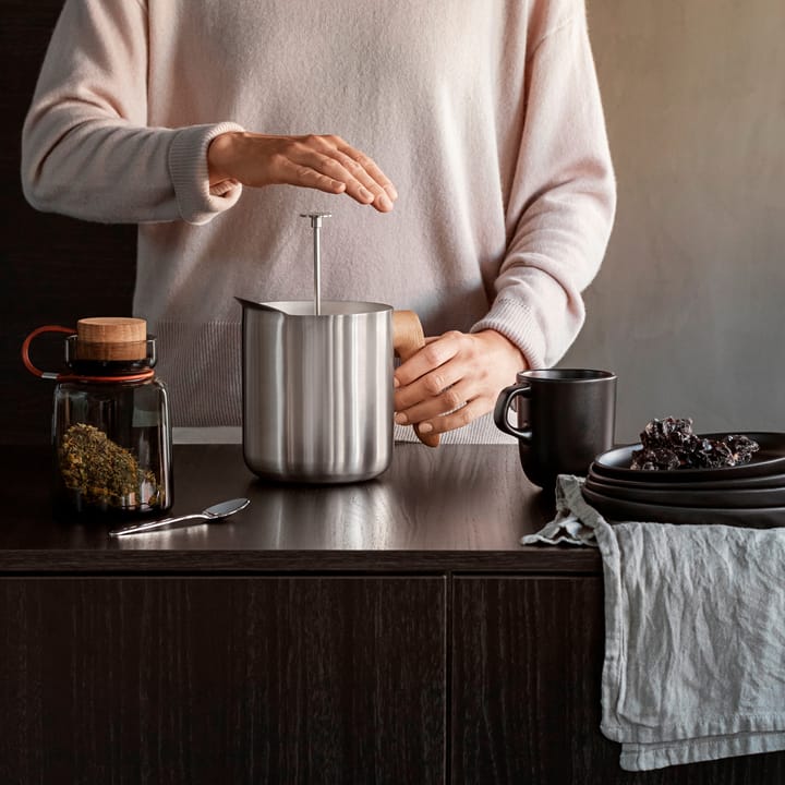Nordic Kitchen presskanne for te, Rustfritt stål Eva Solo
