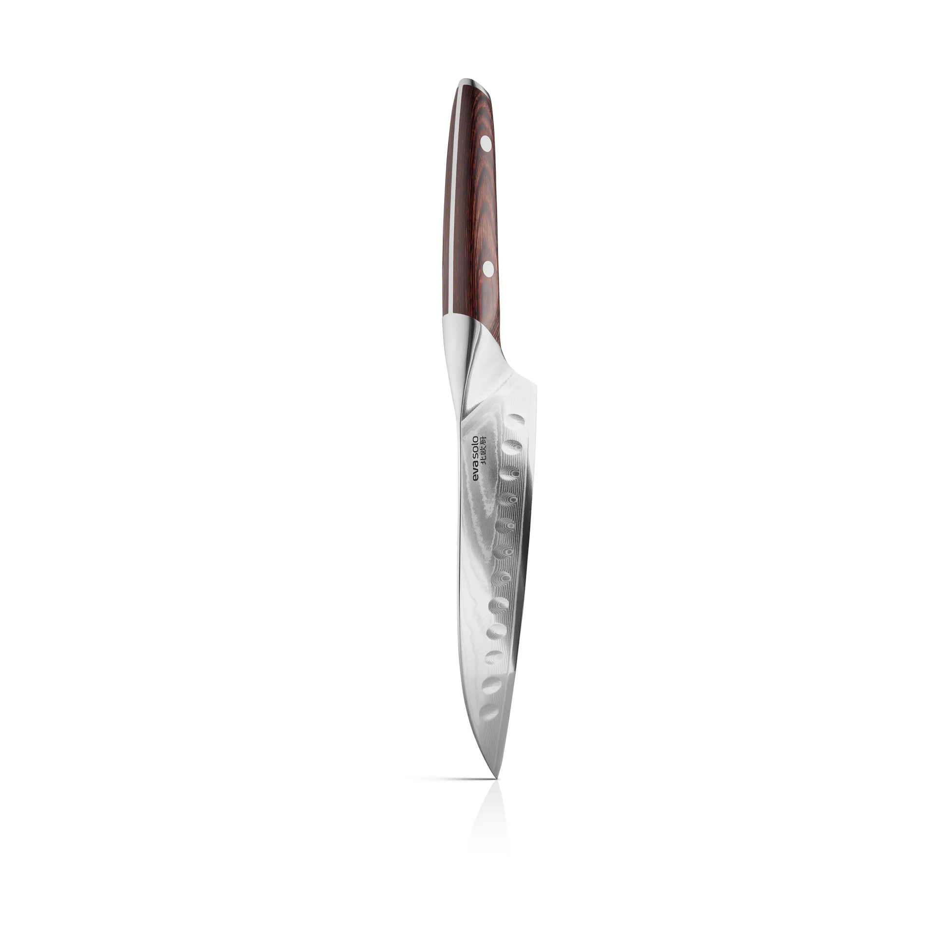 Nordic Kitchen santokukniv 18 cm, Damaskusstål Eva Solo