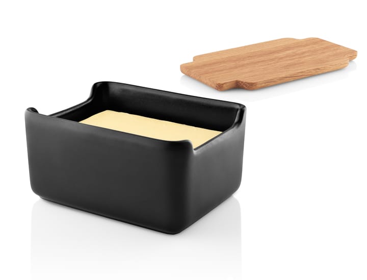 Nordic kitchen smørboks eikelokk 10 x 15 cm, Sort Eva Solo
