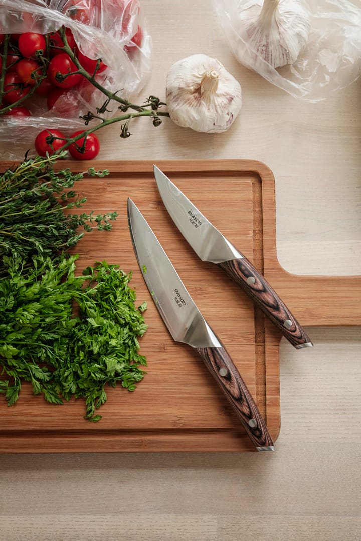 Nordic Kitchen urtekniv 9 cm, Damaskusstål Eva Solo