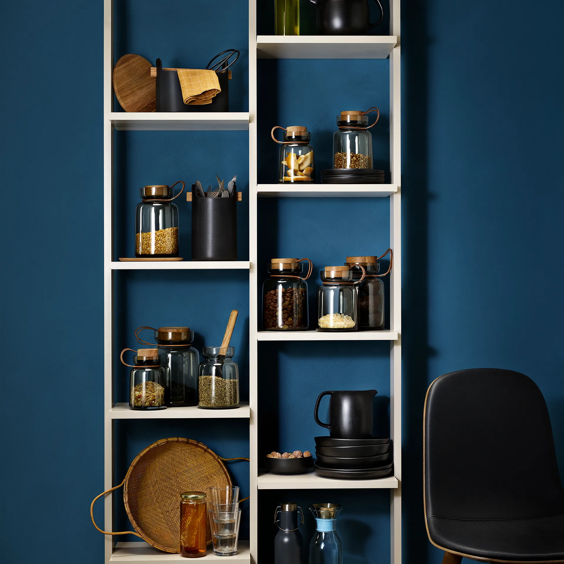 Silhouette oppbevaringsboks smokey grey, 1 l Eva Solo