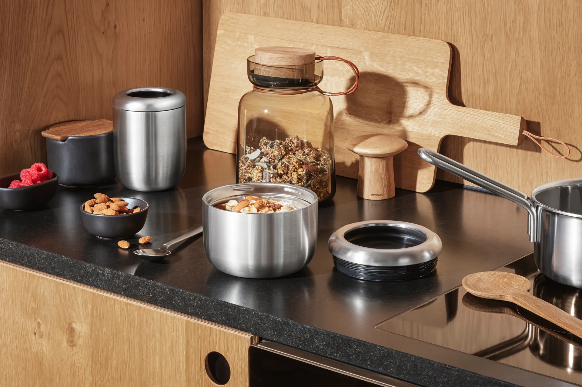 To Go termo matboks 0,64 l, Sort Eva Solo