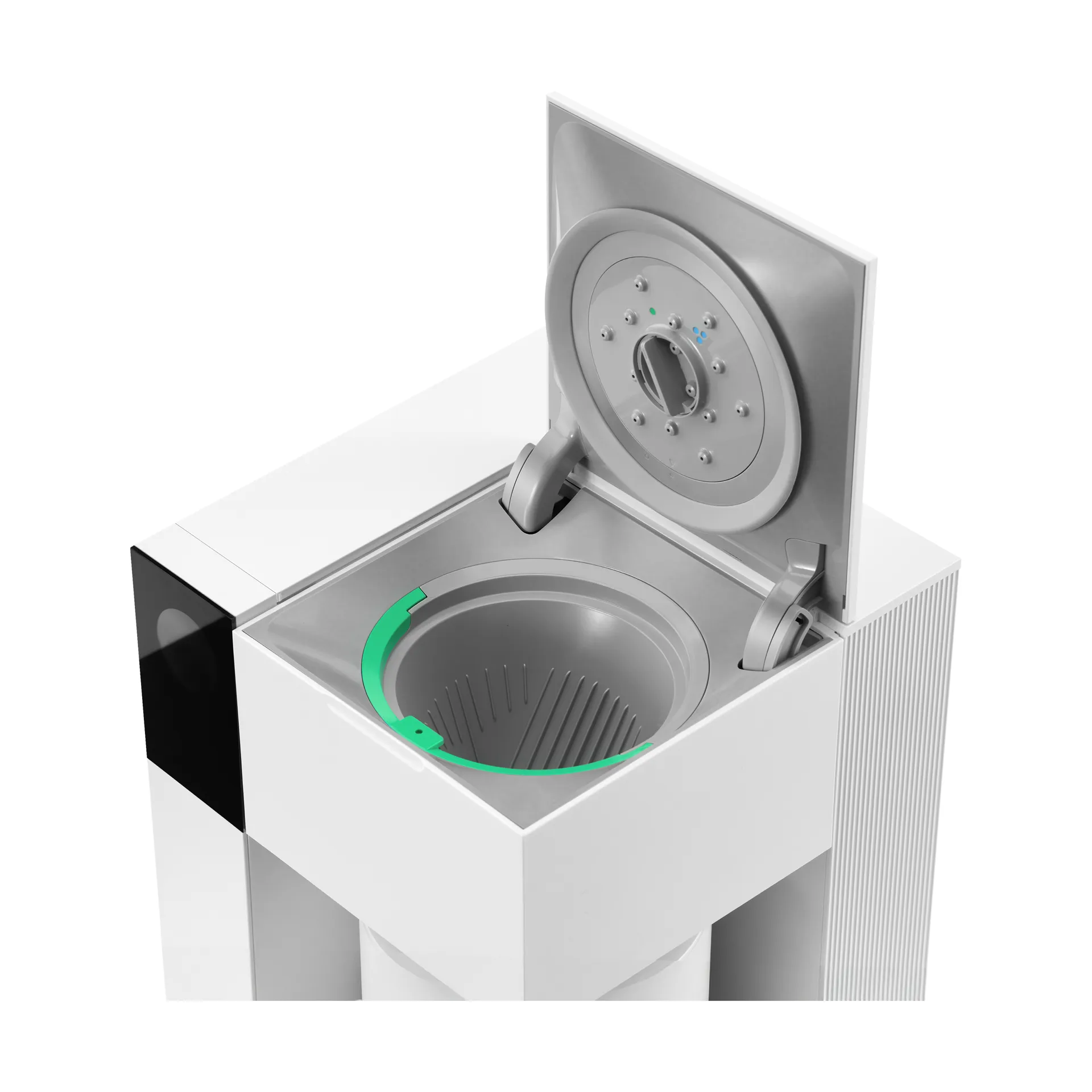 Aiden Precision kaffetrakter, Matte white Fellow