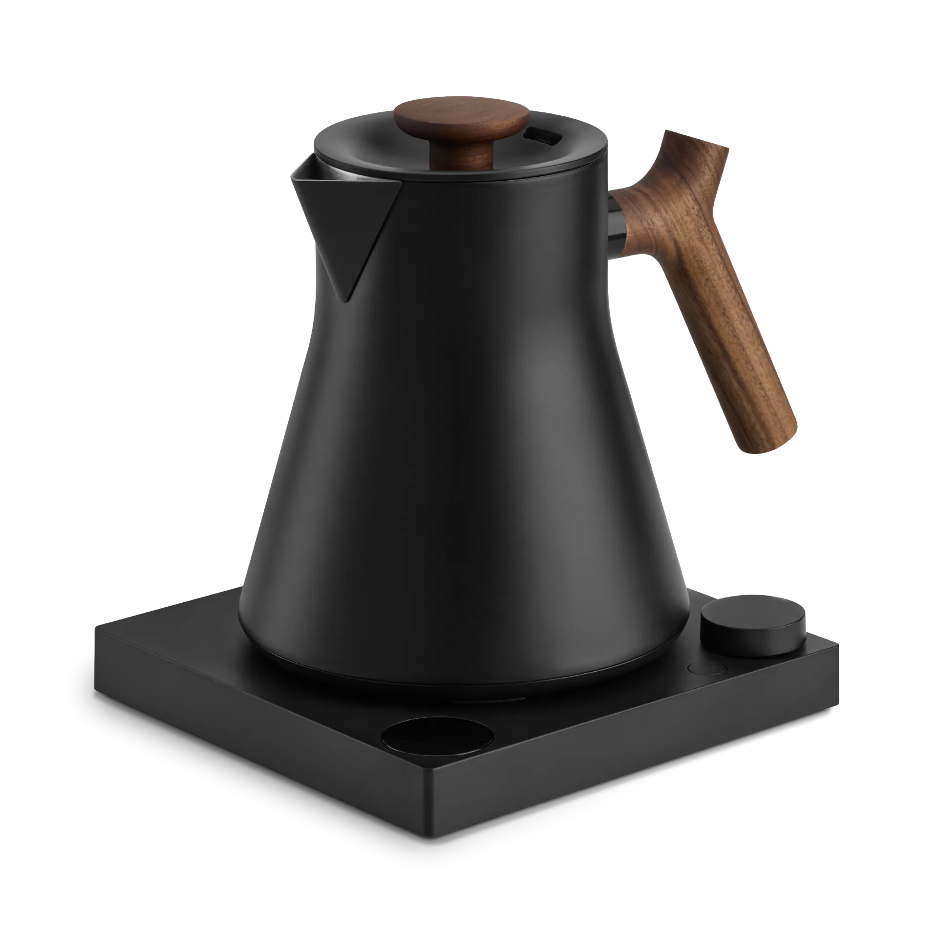 Corvo EKG Pro elektrisk vannkoker 0.9 L, Matte black-walnut Fellow