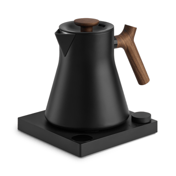 Corvo EKG Pro elektrisk vannkoker 0.9 L - Matte black-walnut - Fellow