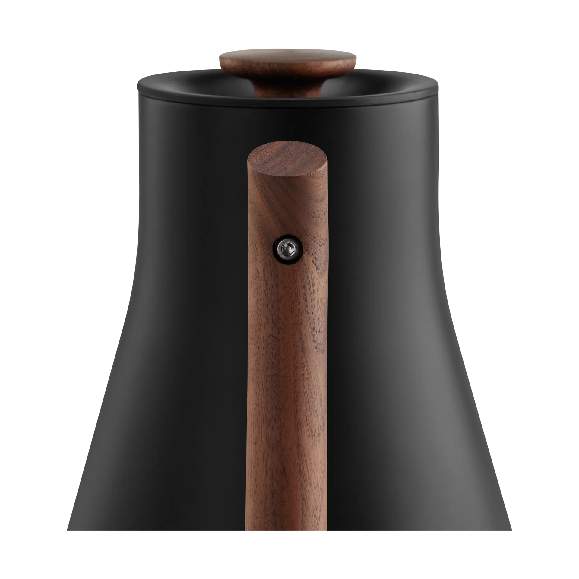 Corvo EKG Pro elektrisk vannkoker 0.9 L, Matte black-walnut Fellow