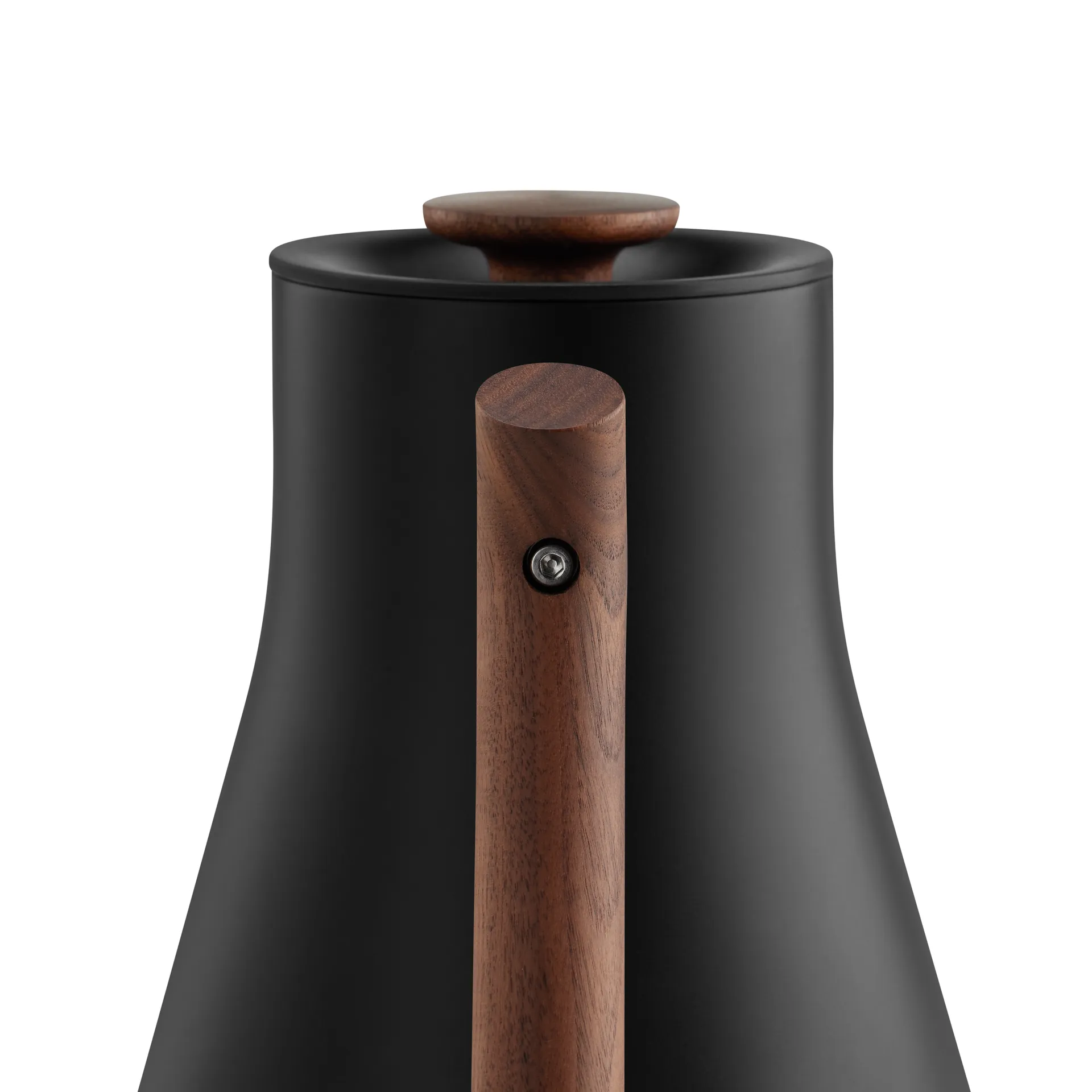 Corvo EKG vannkoker med variabel temperatur 90 cl, Matte black-walnut Fellow