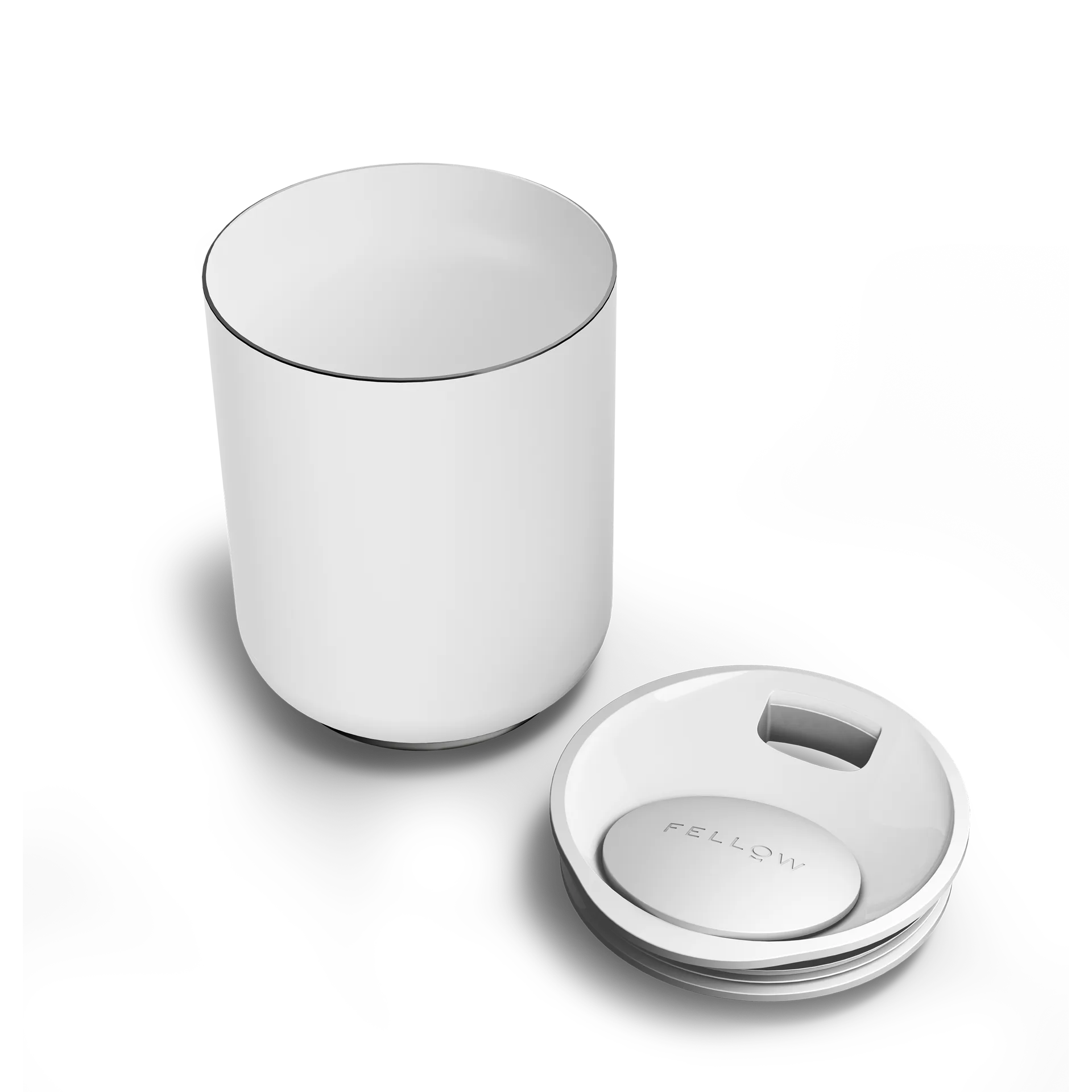 Rocky Lowball termokopp 30 cl, Matte white Fellow