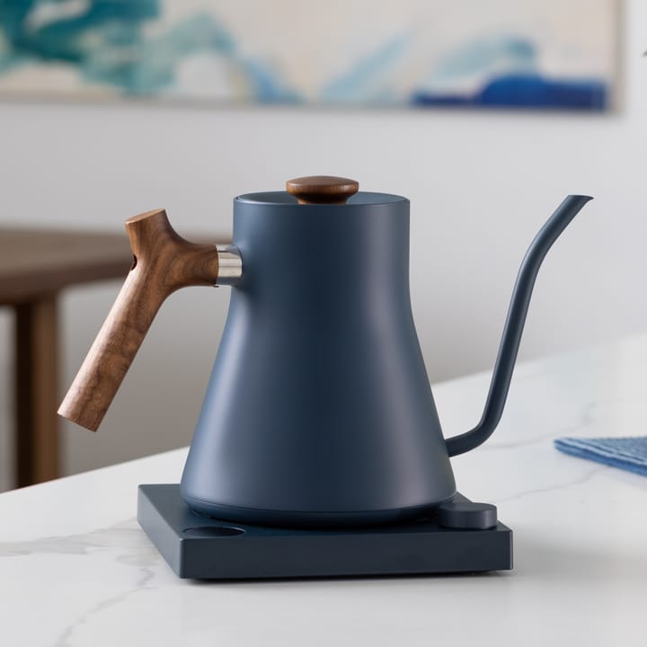 Stagg EKG vannkoker med variabel temperatur 90 cl, Blue-walnut Fellow