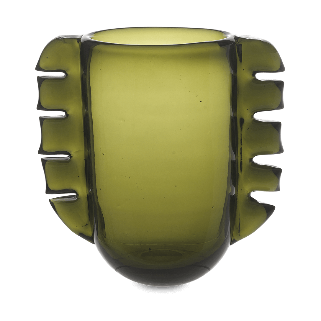 ferm LIVING - Alas Vase Moss Green