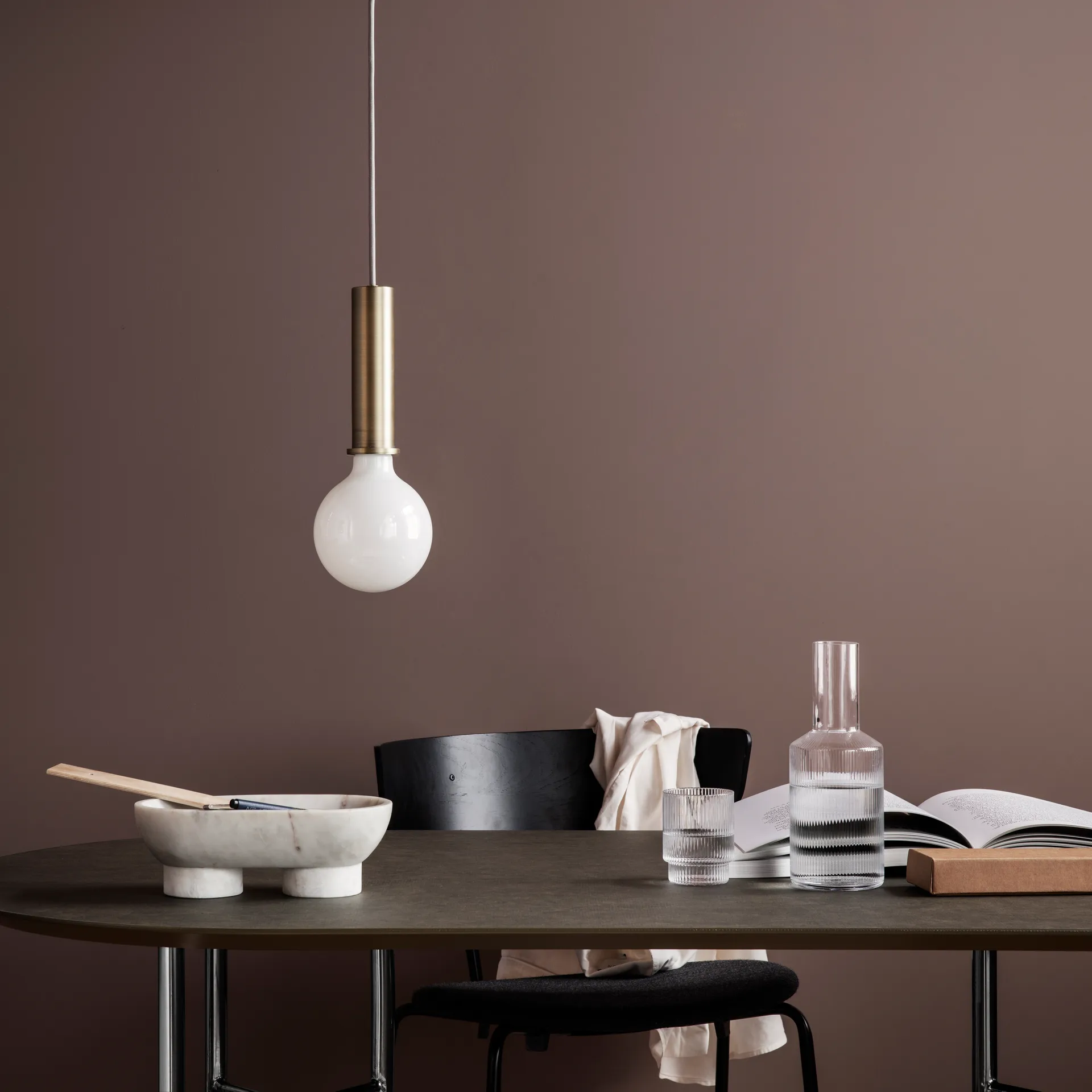 Alza skål, hvit Ferm Living