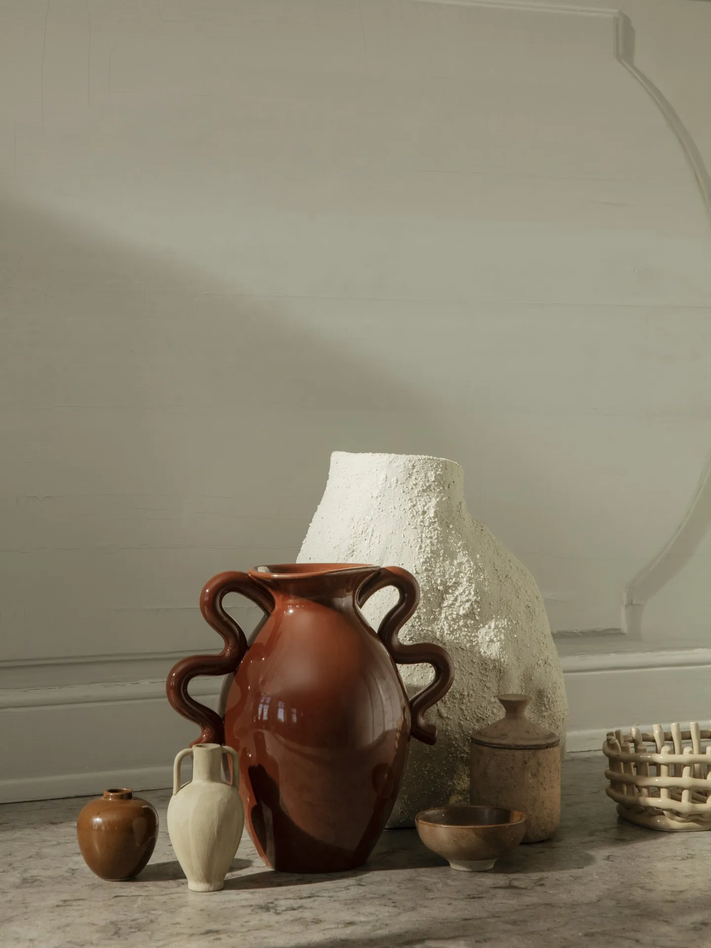 Ary minivase large, Sand Ferm Living