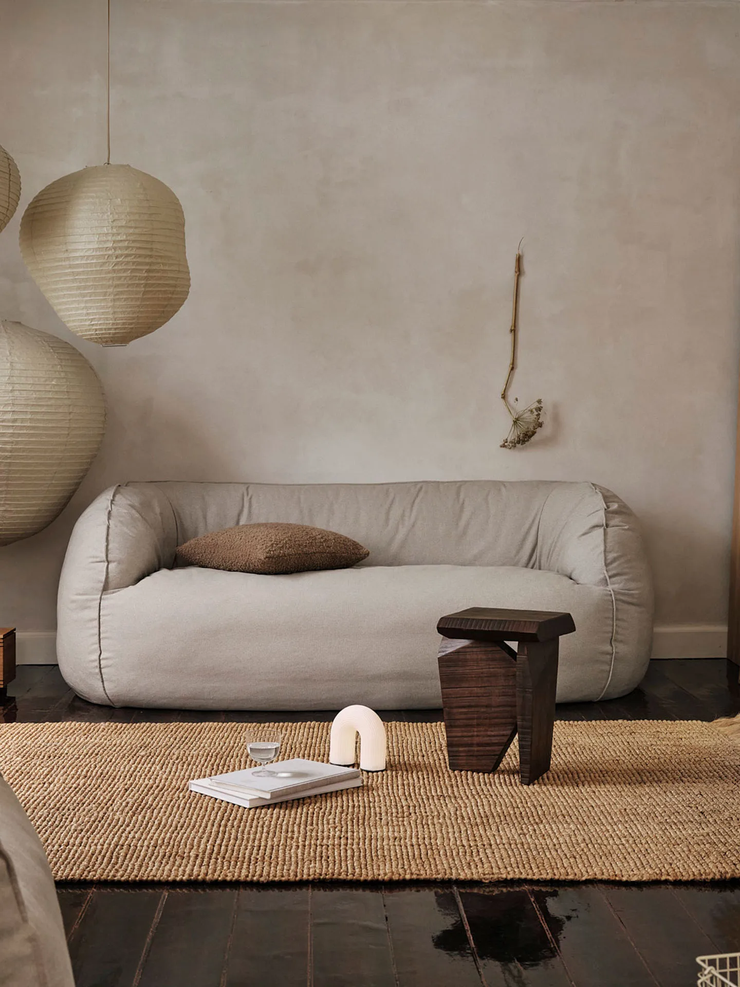 Athens teppe, Natural, 170x240 cm Ferm Living