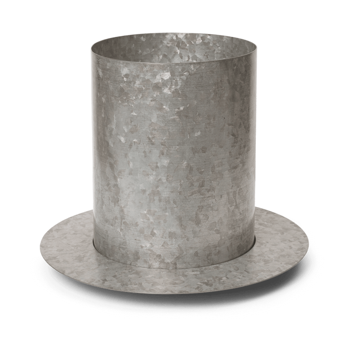 Auran krukke medium 26,6 cm - Galvanized iron - Ferm Living