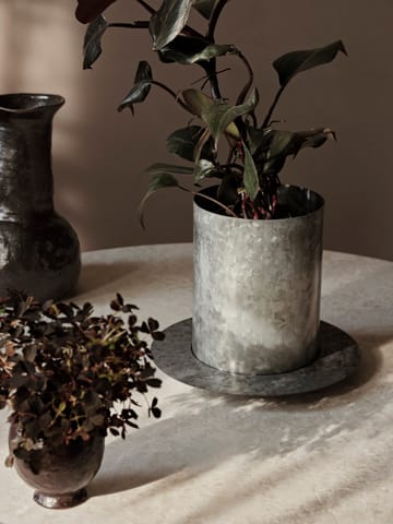 Auran krukke medium 26,6 cm - Galvanized iron - Ferm Living