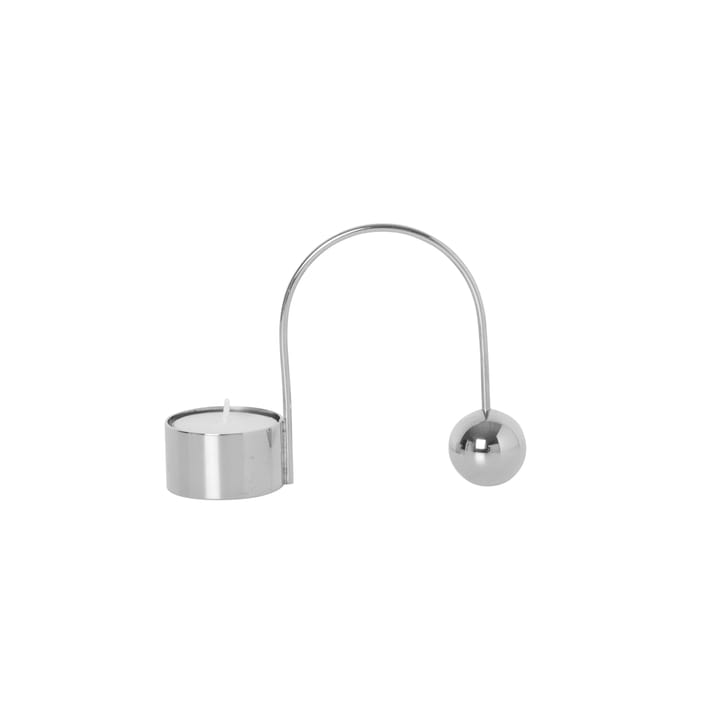 Balance krom lysestake - telys - Ferm Living