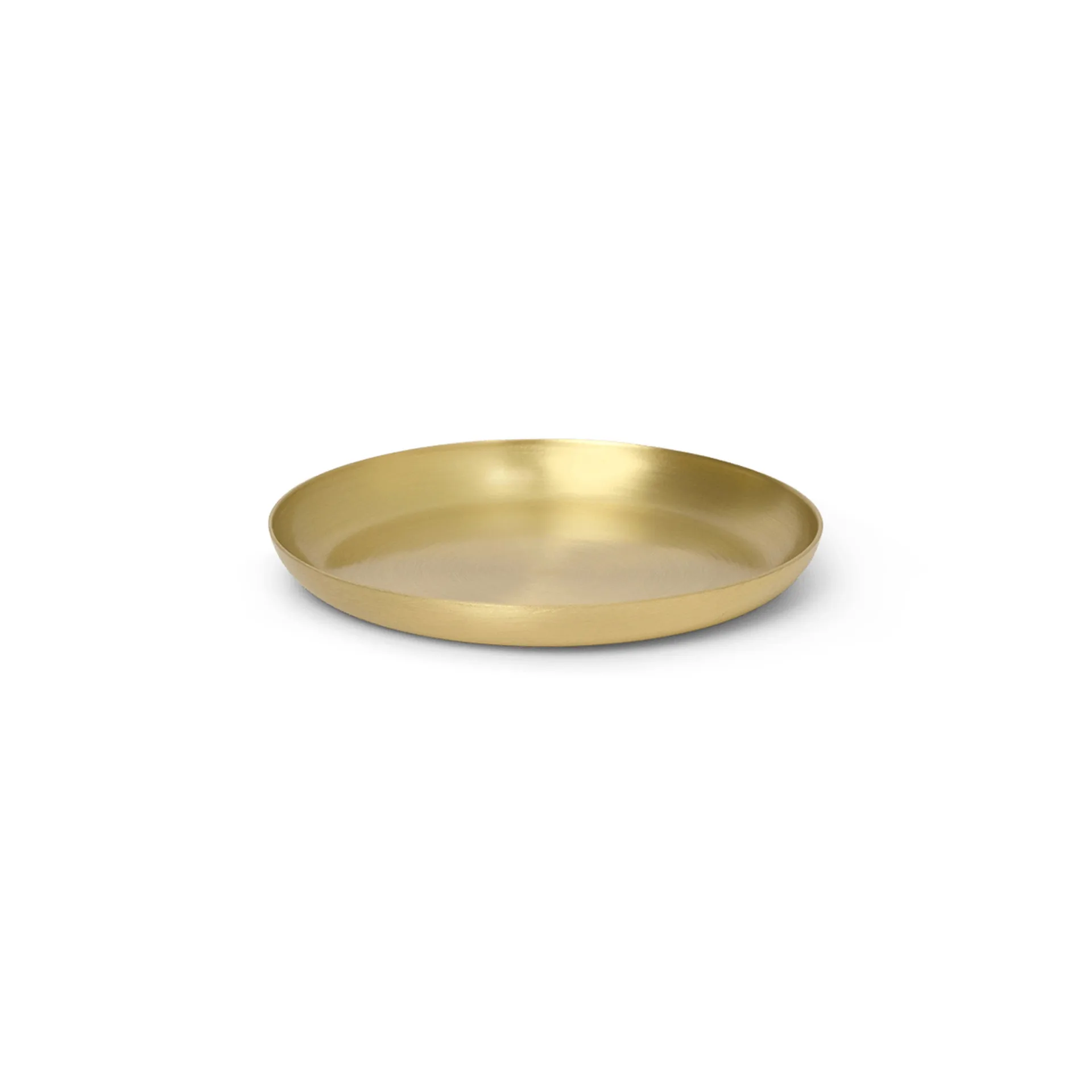 Basho brett Ø9,5 cm, Messing Ferm Living