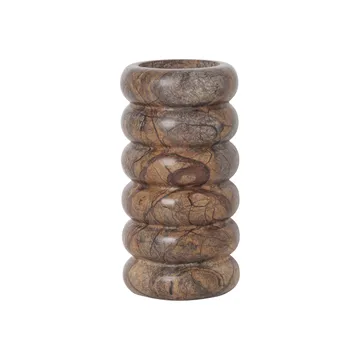 Bendum vase - Brun marmor - Ferm Living
