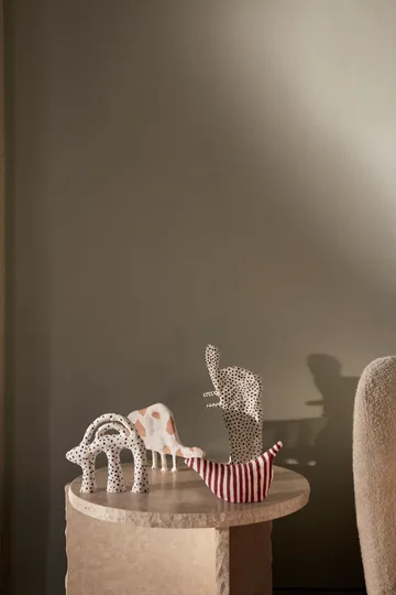 Benzon skulptur - White-brown - Ferm Living
