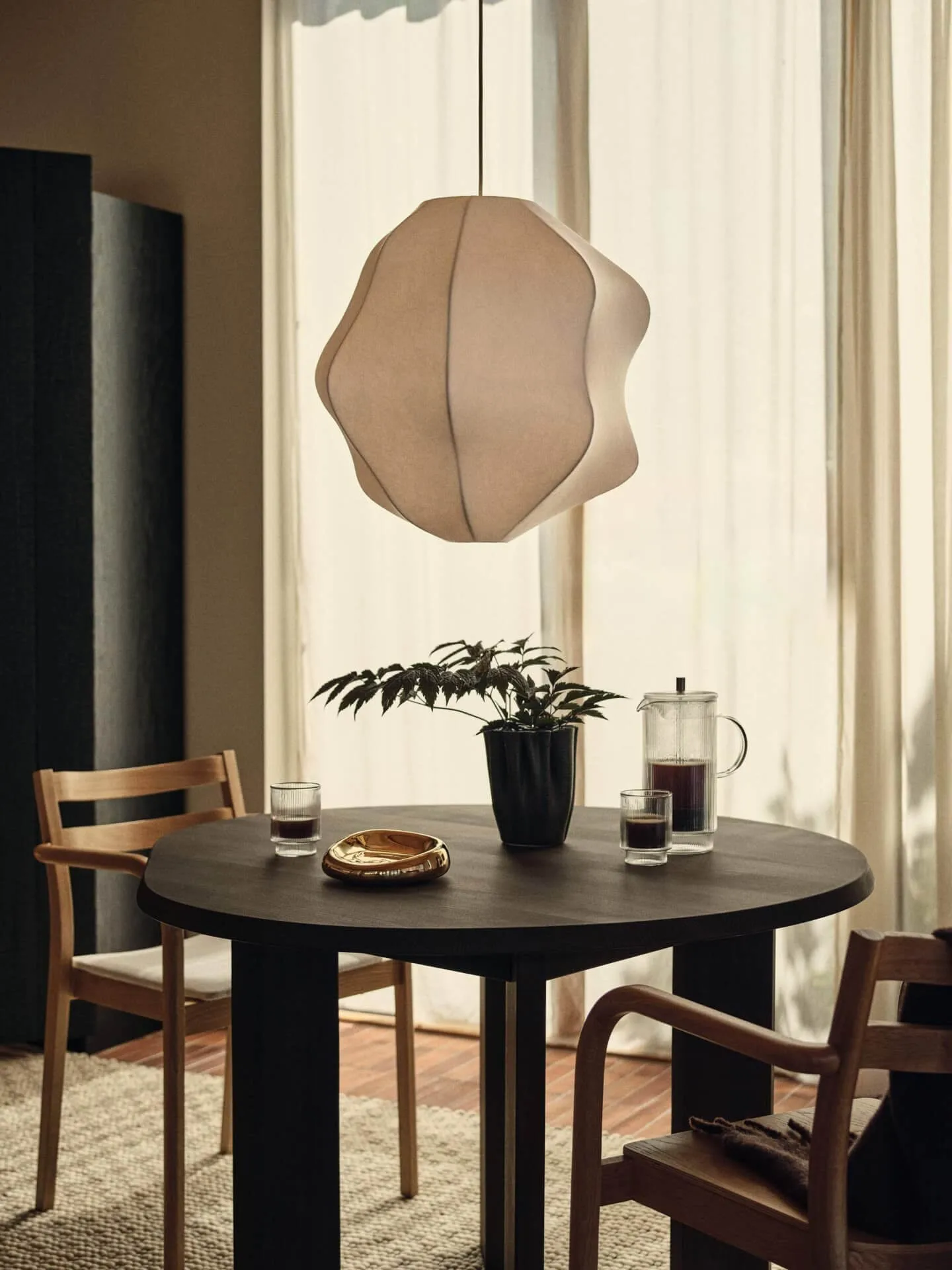 Boda karmstol, Natural oak Ferm Living