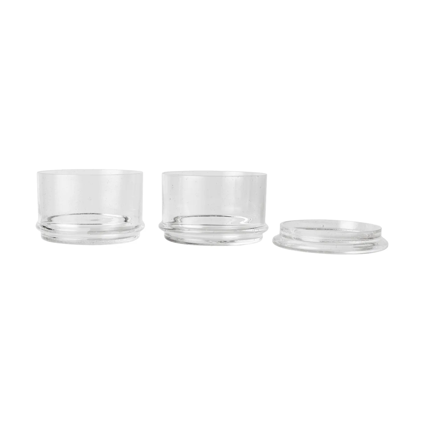 Boya stablbare bokser, 2 deler, Clear Ferm Living
