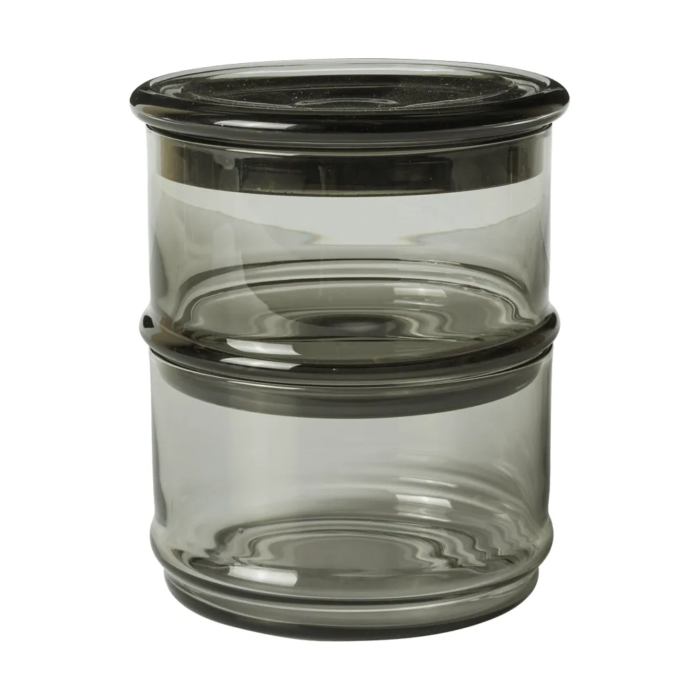 Boya stablbare bokser, 2 deler, smoked grey Ferm Living