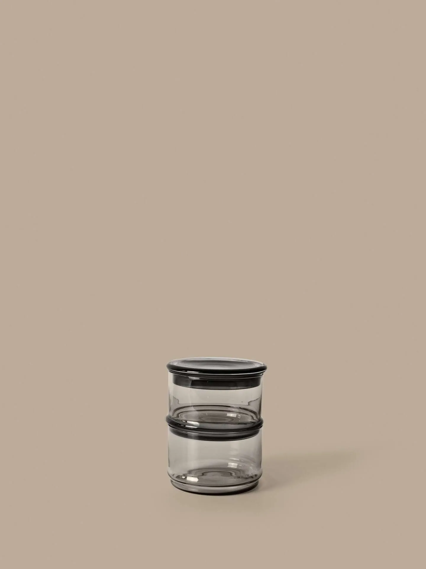 Boya stablbare bokser, 2 deler, smoked grey Ferm Living